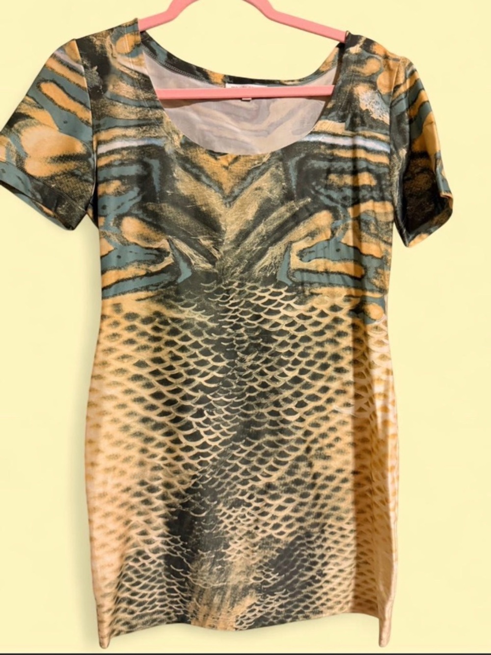 Roberto Cavalli 90’s bodycon dress